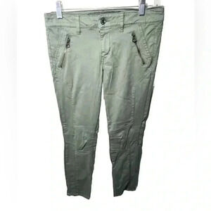 AEO Super Stretch Jegging Ankle Pants in Green 4